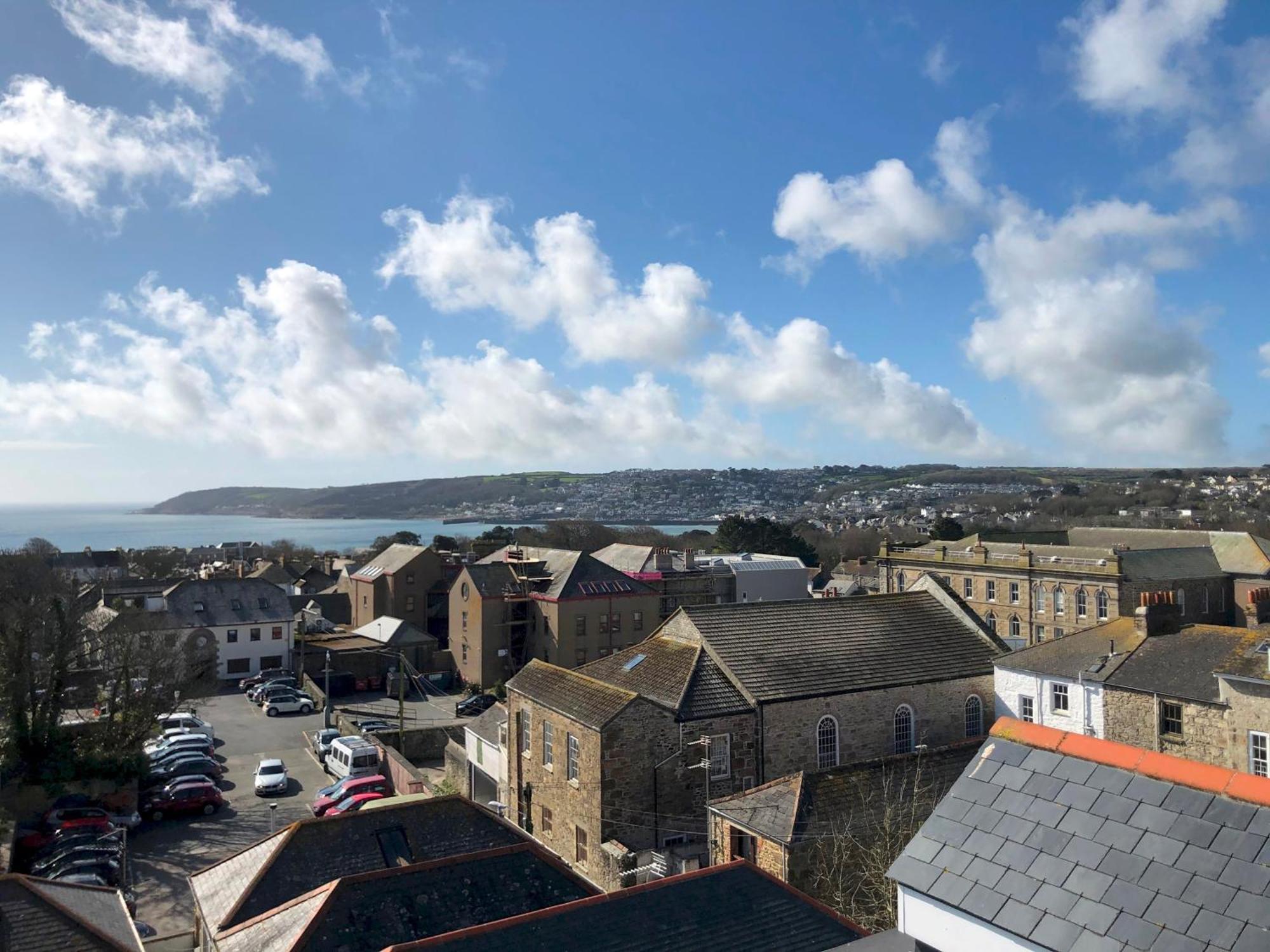 Apartamento Stunning Penthouse In Penzance "Amazing Sea Views" Exterior foto
